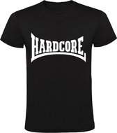 Hardcore  Heren t-shirt | festival | tomorrowland | gabber| DJ | Zwart