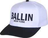 Ballin - Snapback - Cap - Unisex -  Wit - Zwart