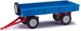 Busch - Anhänger T4 Blau/roter Rahmen (5/19) * (Mh010224) - modelbouwsets, hobbybouwspeelgoed voor kinderen, modelverf en accessoires