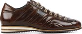 Harris Sneakers Heren - Lage sneakers / Herenschoenen - Leer - 0894     -  Cognac - Maat 39