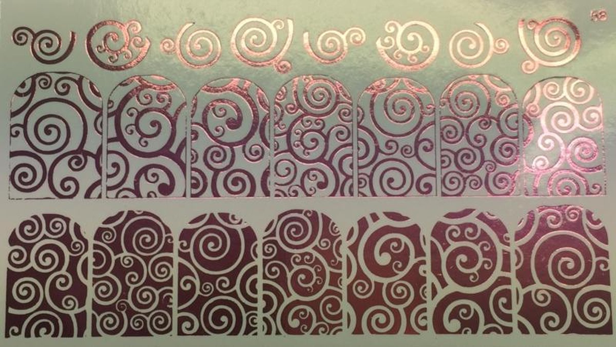 Goedkoopste Korneliya Folie Decal 58 Purple / Paars