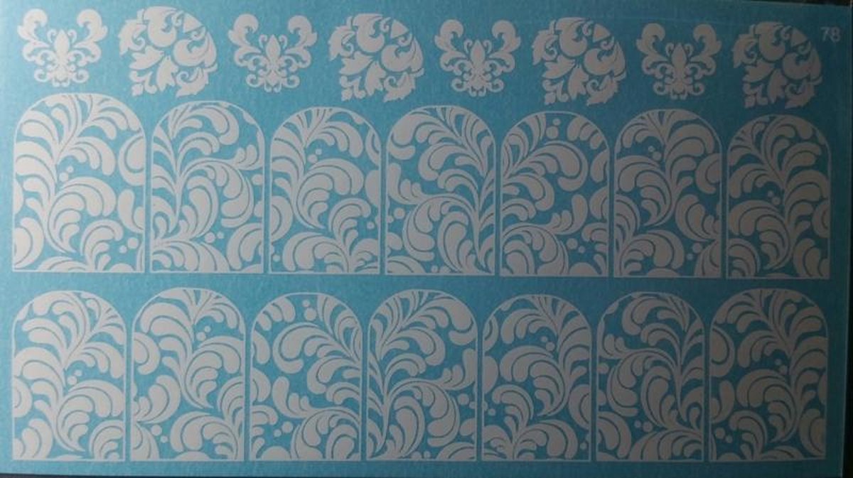 Goedkoopste Korneliya Folie Decal 78 Barok Wit