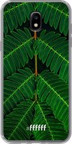 Samsung Galaxy J5 (2017) Hoesje Transparant TPU Case - Symmetric Plants #ffffff