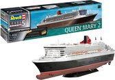 1:400 Revell 05199 Ship Queen Mary 2 - Platinum Edition! Plastic Modelbouwpakket