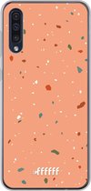 Samsung Galaxy A50 Hoesje Transparant TPU Case - Terrazzo N°10 #ffffff