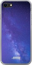 6F hoesje - geschikt voor iPhone 8 - Transparant TPU Case - Star Cluster #ffffff