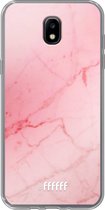 Samsung Galaxy J5 (2017) Hoesje Transparant TPU Case - Coral Marble #ffffff