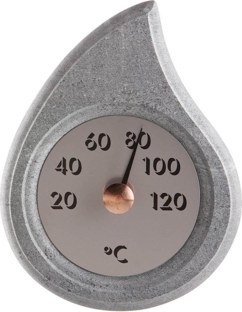Goedkoopste Hukka - Pisarainen - Thermometer in speksteen