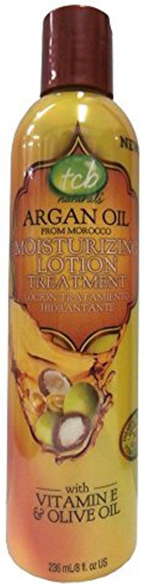 TCB Naturals Argon Oil Moist Lotion 8 oz