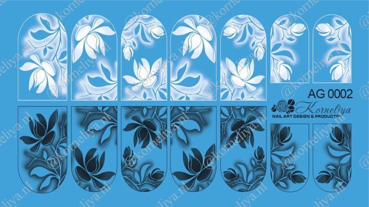 Goedkoopste Korneliya Airbrush Waterdecal AG 0002 combi