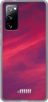 6F hoesje - geschikt voor Samsung Galaxy S20 FE - Transparant TPU Case - Red Skyline #ffffff