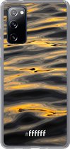 6F hoesje - geschikt voor Samsung Galaxy S20 FE - Transparant TPU Case - Water Waves #ffffff