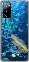 6F hoesje - geschikt voor Samsung Galaxy S20 FE - Transparant TPU Case - Coral Reef #ffffff