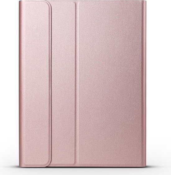 Shop4 - iPad 9.7 (2018) Toetsenbord Hoes - Bluetooth Keyboard Cover Business Rosé Goud - Shop4