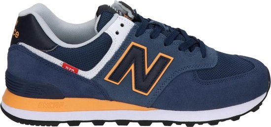 New Balance 574 heren sneaker - Donkerblauw - Maat 45 | bol.com