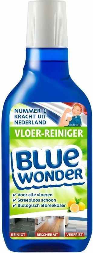 Blue wonder vloerreiniger 750 ml