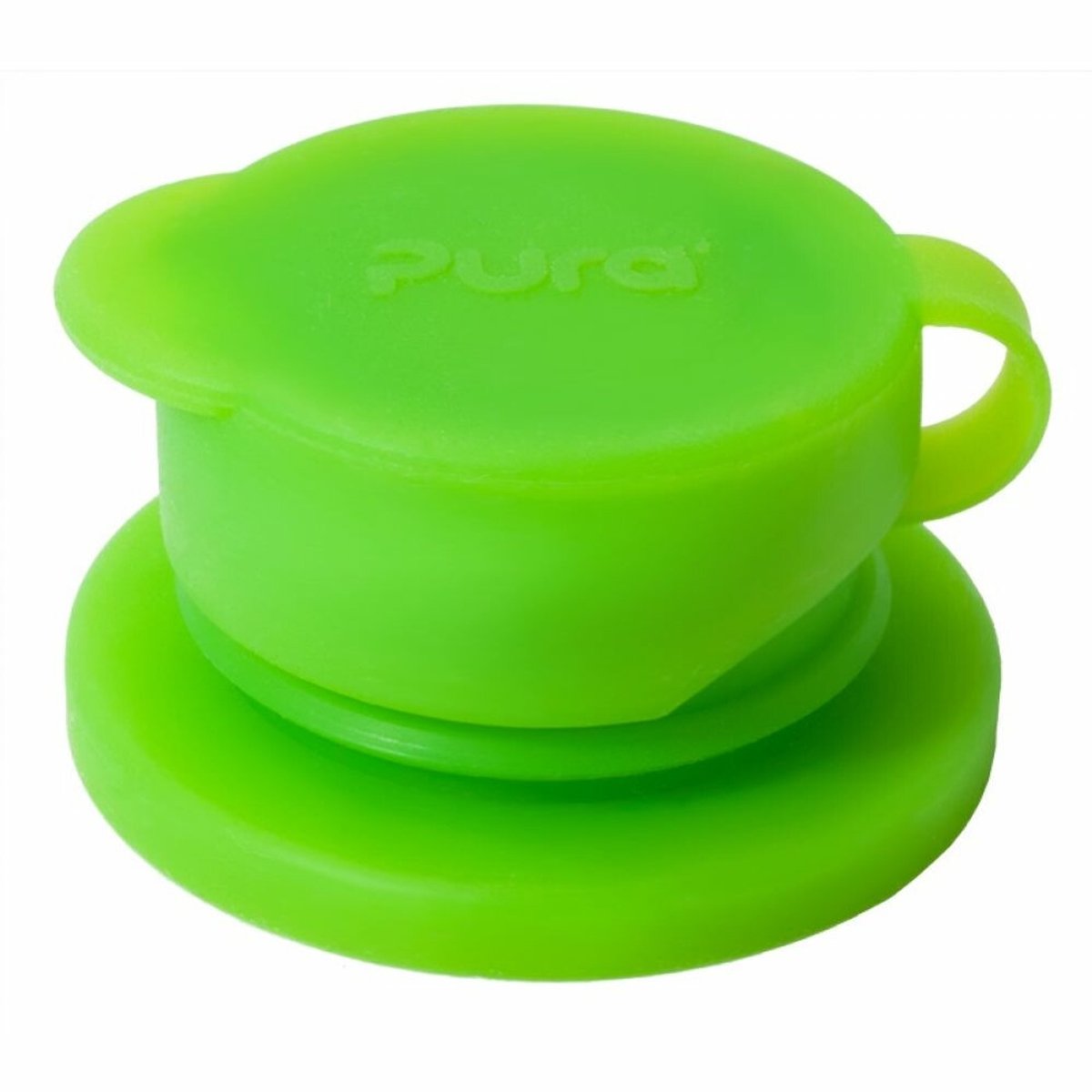 Pura silicone sport dop groen
