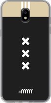 Samsung Galaxy J5 (2017) Hoesje Transparant TPU Case - AFC Ajax Uitshirt 2018-2019 #ffffff