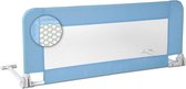 Trend24 Kinderbedhek - Bedhekje - Valbeveiliging - Bedbeschermingsbeugels - Blauw