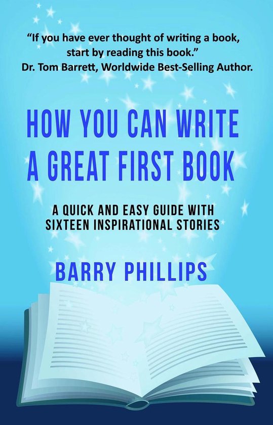 How You Can Write A Great First Book: Write Any Book On Any  ... - cover