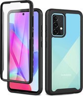 Samsung Galaxy A52 hoesje - Full Cover - zwart