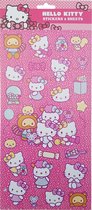 Stickers Hello Kitty +/- 50 stuks