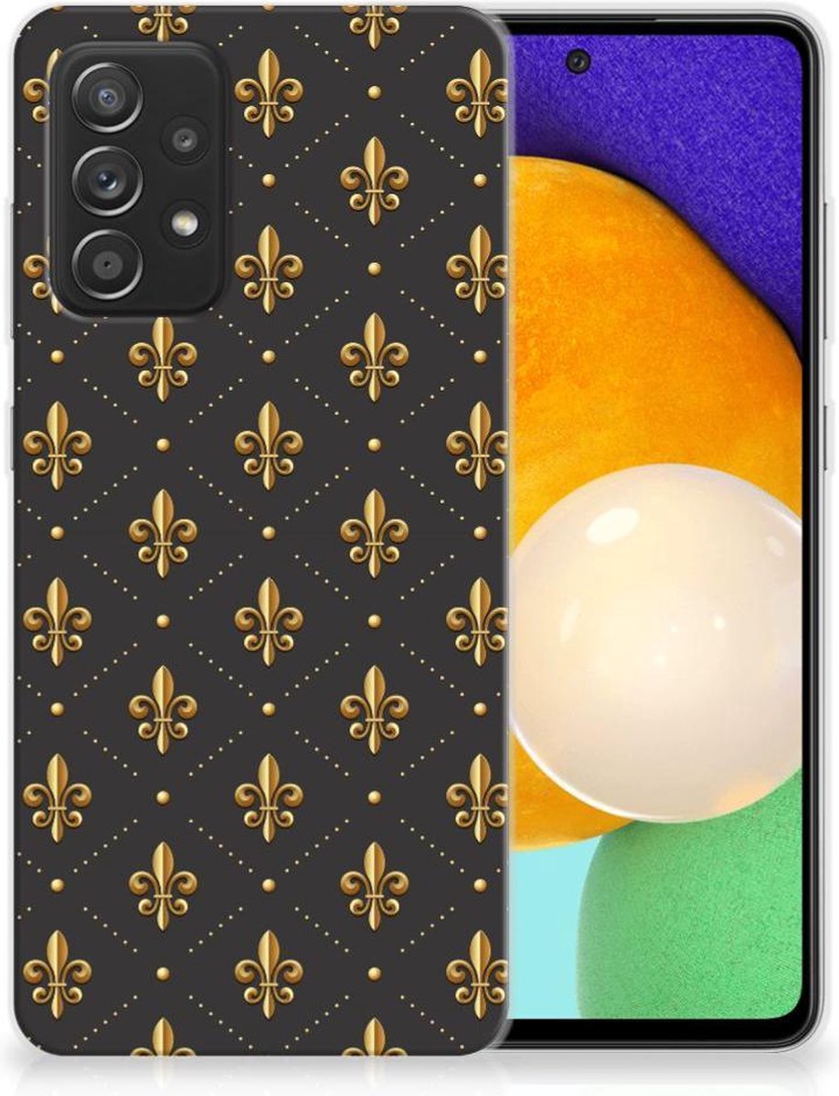 Samsung Galaxy A52 (5G/4G) TPU bumper Franse Lelie
