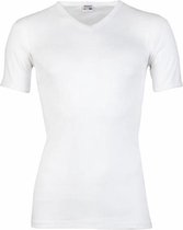 Beeren Heren T-shirt met V-hals M3000 Wit 3 stuks-XXL