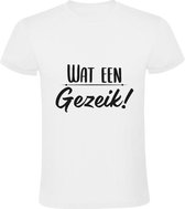 Wat een gezeik Heren t-shirt | Chanteau Meiland | Martin Meiland | gezeik | wijnen | grappig | cadeau | Wit