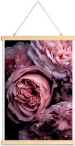 JUNIQE - Posterhanger Vintage Pink -30x45 /Roze