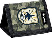 BeUniq Portemonnee Military - 12 x 8 cm - Groen