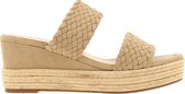 Bullboxer - Wedge - Women - Beige/Taupe - 38 - Sandalen