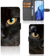 Telefoonhoesje Xiaomi Mi 11 Beschermhoesje Zwarte Kat