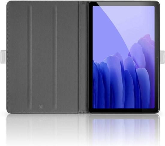 Straat betaling Traditioneel Hoesje maken Samsung Galaxy Tab A7 (2020) Tablet Hoes met Magneetsluiting  Camouflage | bol.com
