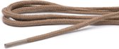 ARIESZZZ - Schoenveters - Donker beige - Rond 70 cm - 3 mm - 4-6 gaatjes