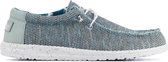 Hey Dude Mannen Textiel Instapschoenen / Herenschoenen / Instapper Wally sox - Grijs - Maat  42