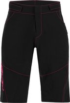 Santini MTB fietsbroek zonder zeem Dames Zwart Roze - Selva MTB shorts for woman - S