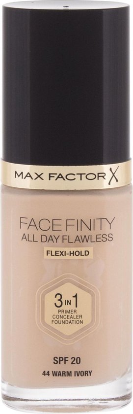 Max Factor Facefinity All Day Flawless Foundation - 44 Warm Ivory