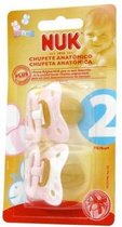 Chupete Nukete T2 Rose Latex Blister 2 Unidades Nuk