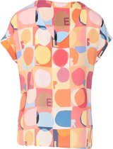 Cassis - Female - Bedrukte blouse in viscose  - Multicolor