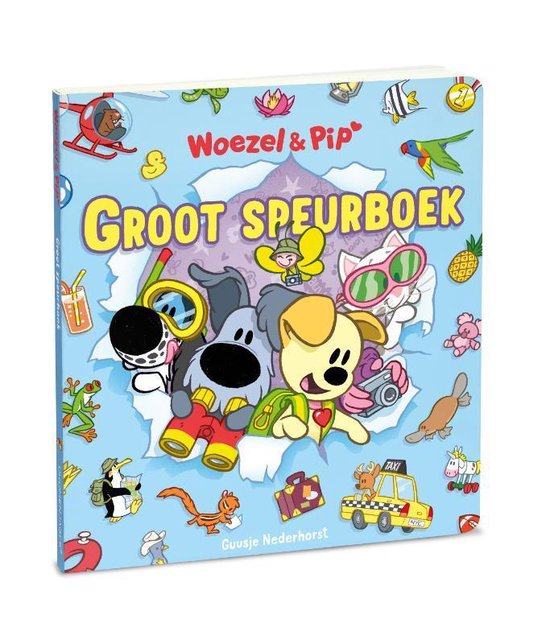 Sobriquette Waden wetenschapper Woezel & Pip - Groot speurboek, Guusje Nederhorst | 9789079738793 | Boeken  | bol.com