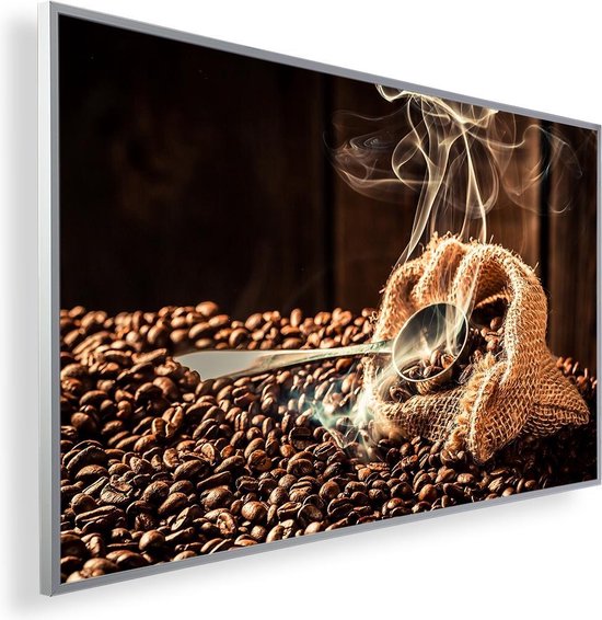 Infrarood Verwarmingspaneel 450W met fotomotief en Smart Thermostaat (5 jaar Garantie) - gebrande Koffie 169