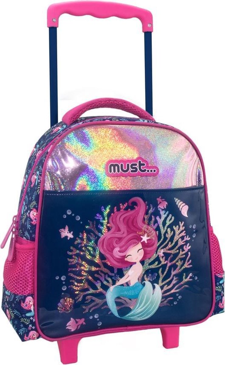 Must Trolley Rugzak Zeemeermin - 31 x 27 x 10 cm - Polyester