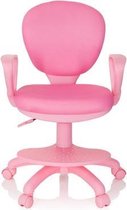 Bureaustoel - Met Armleuning - Kinderen - Stof - Roze - KID Colour