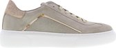 Tango | Alex 8-b beige suede sneaker - off white sole | Maat: 41