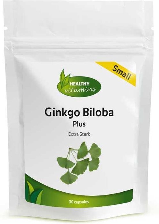 Middelen Artistiek traagheid Healthy Vitamins Ginkgo Biloba Plus Extra Sterk - 30 Capsules | bol.com