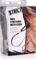 STRICT Ball Stretcher With Leash - Bondage Toys - Ball Straps
