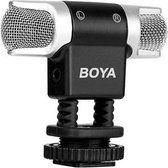 Boya Stereomicrofoon By-mm3 Duo 3,5 Mm Staal Zwart