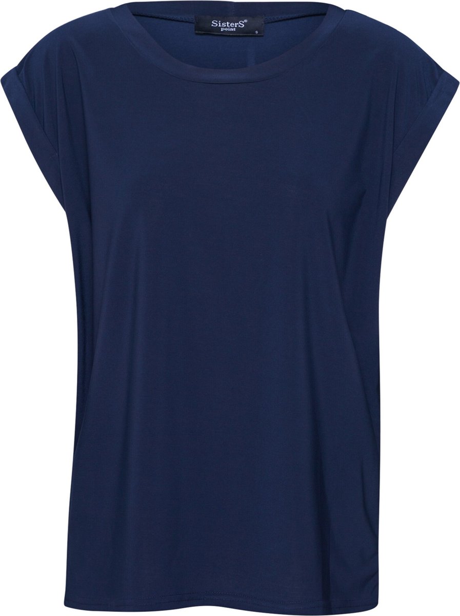 SisterS point T-shirt Low A 10629 Navy Dames Maat - XS op Prijzenvolger.com