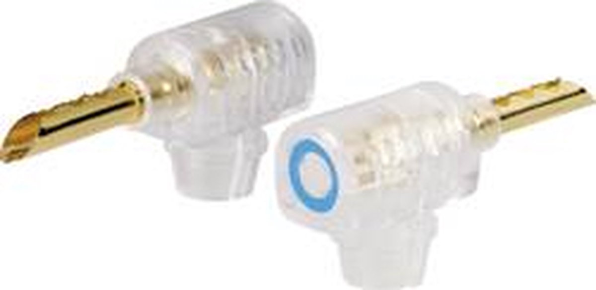 BKL Electronic 0106002 Banaanstekker Stekker, haaks Stift-Ø: 4 mm Rood 1 stuk(s)